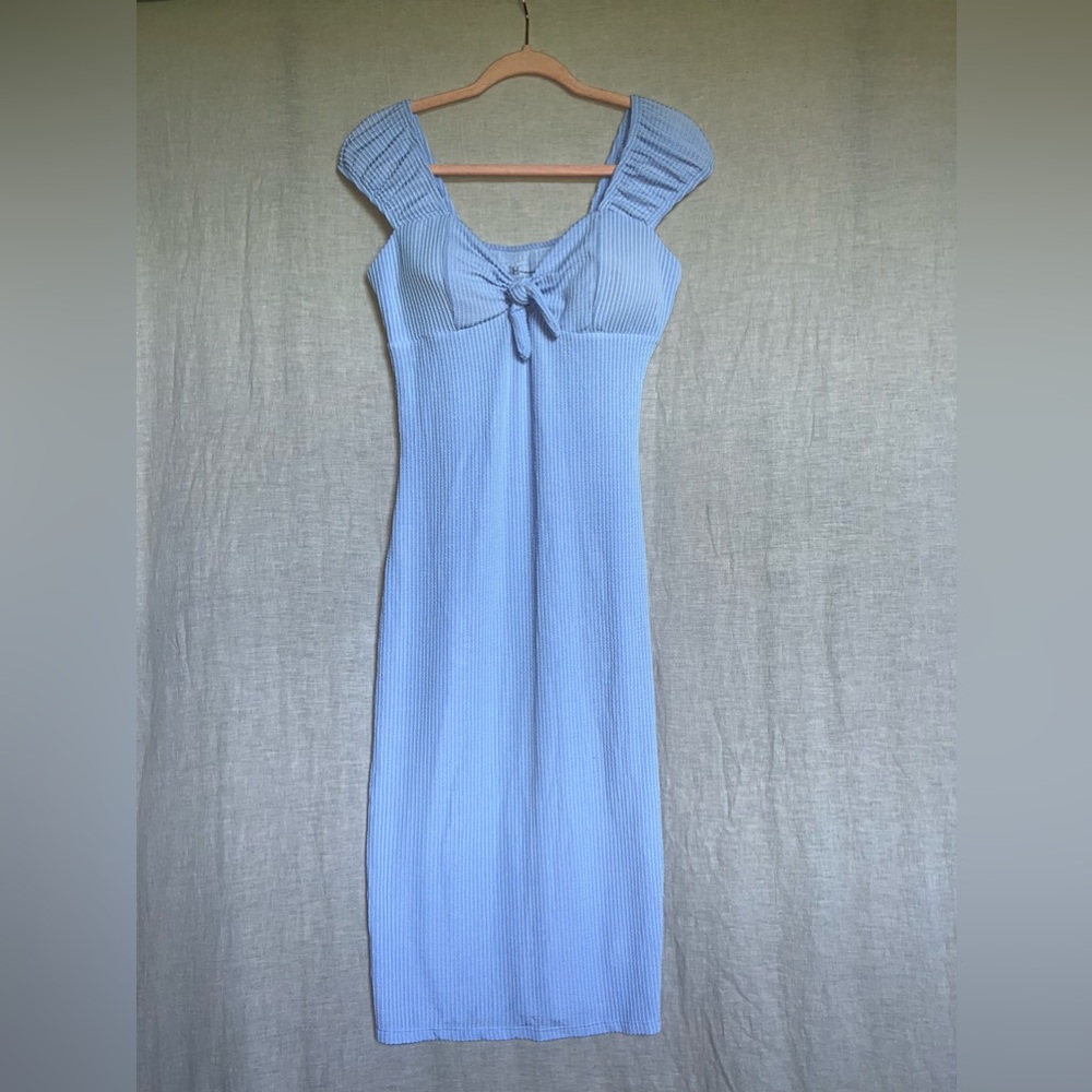 Blue midi sundress